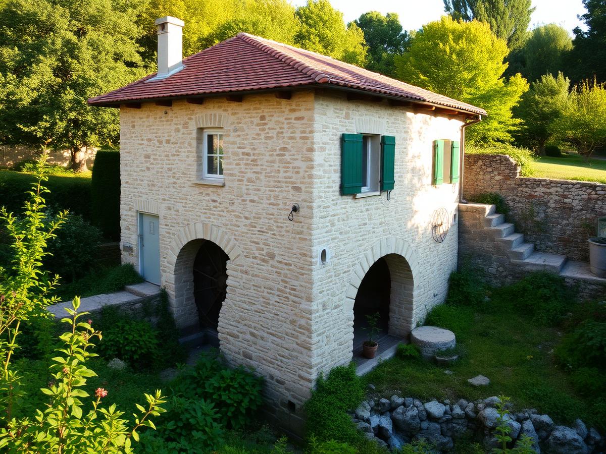 Old Mill Apartment in Kordun, the starting point of every bike tour